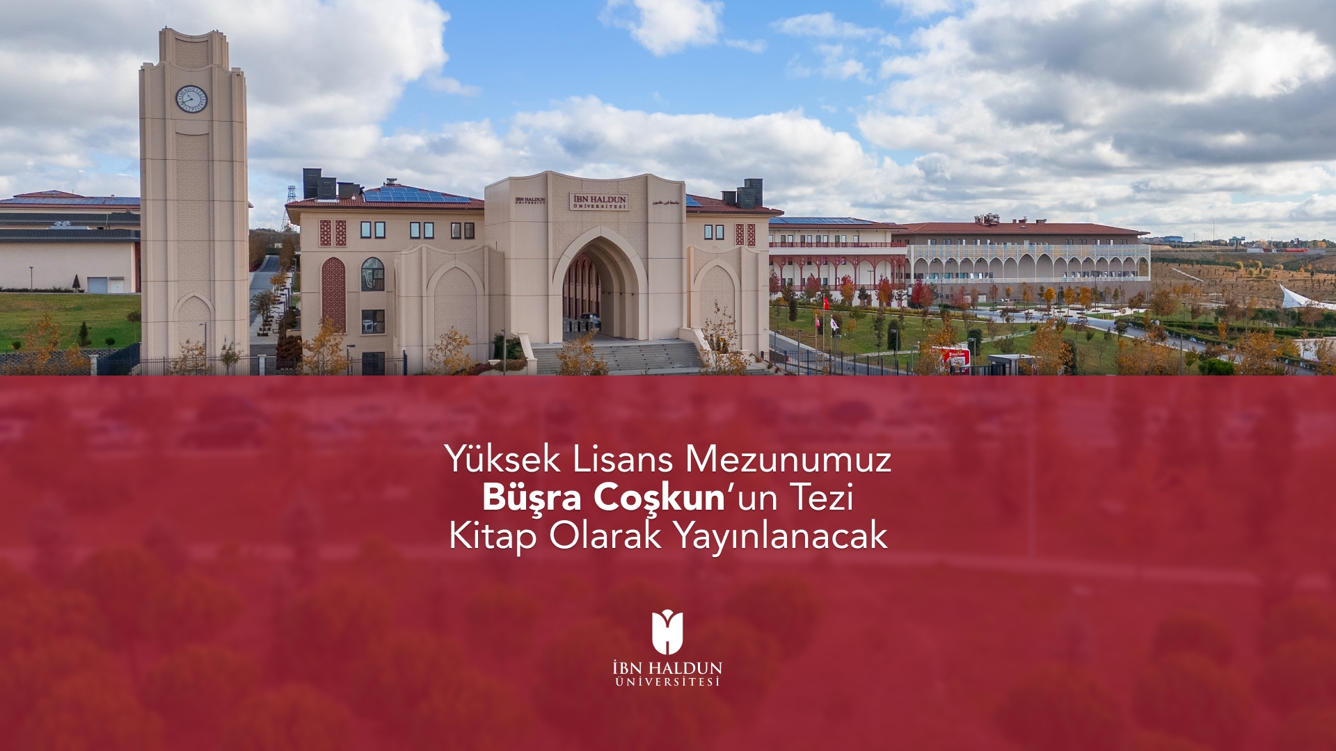 Our Master’s Graduate Büşra Coşkun’s Thesis to Be Published as a Book