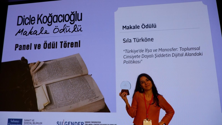 Sosyoloji Doktora Adayımız Sıla Türköne'nin Makalesi Sabancı Üniversitesi Dicle Koğacıoğlu Makale Yarışması'nda Birinci Oldu