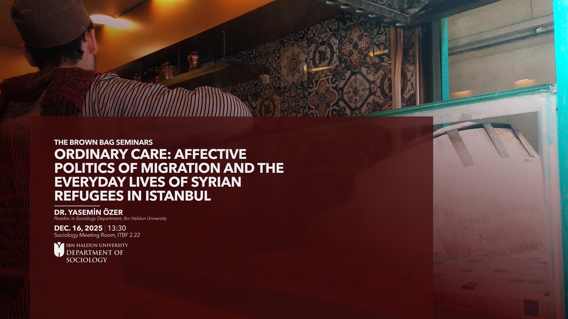 Ordinary Care: Affective Politics of Migration and the Everyday Lives of Syrian Refugees in Istanbul