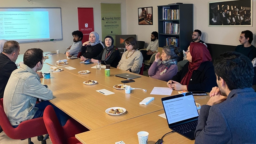 Dr. İbrahim Emre Yanık Gives Presentation as Part of The Brown Bag Seminars