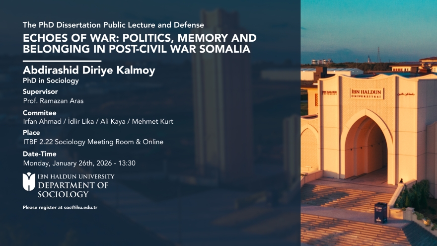 Savaşın Yankıları: İç Savaş Sonrası Somali’de Politika, Hafıza ve Aidiyet