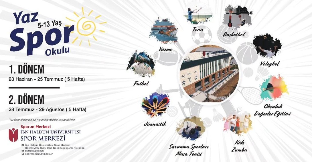 YAZ SPOR OKULU 2025 2. DÖNEM BAŞLIYOR!