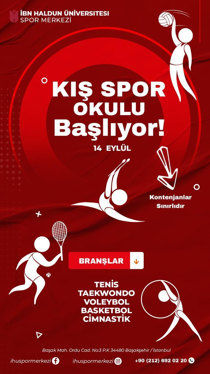 KIŞ OKULU BAŞLIYOR!