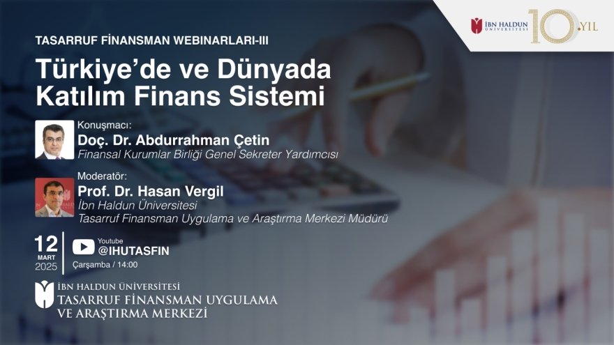 Türkiye'de ve Dünyada Katılım Finans Sistemi