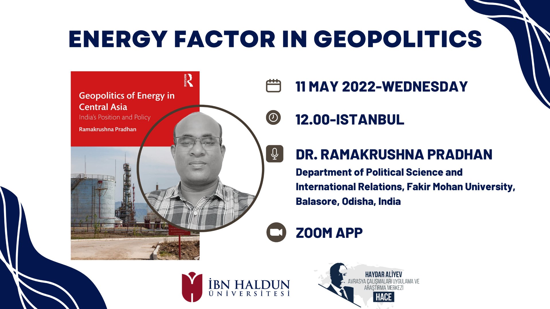 SEMINAR: 'Energy Factor in Geopolitics' 