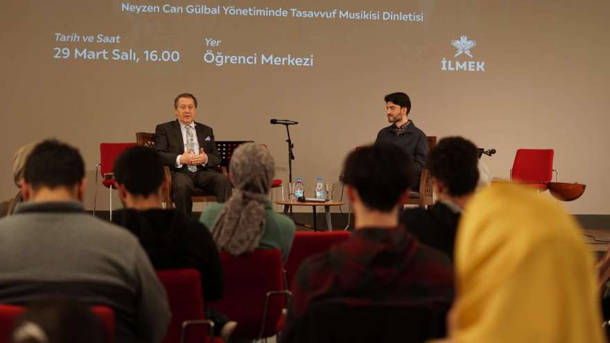 Ahmet Özhan ile “Ramazan’da Öze Yolculuk” Söyleşisi ile Öğrencilerimizle Buluştu