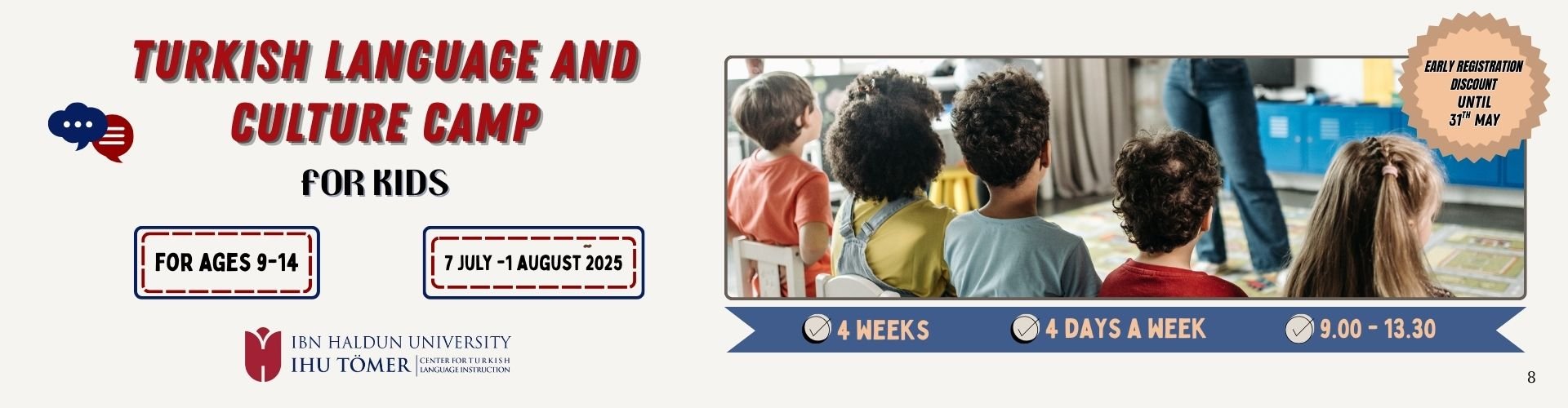 Please click here for information.