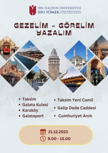 'Adım Adım İstanbul'u Tanıyalım' Gezimiz 