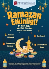 TÖMER IFTAR EVENT!