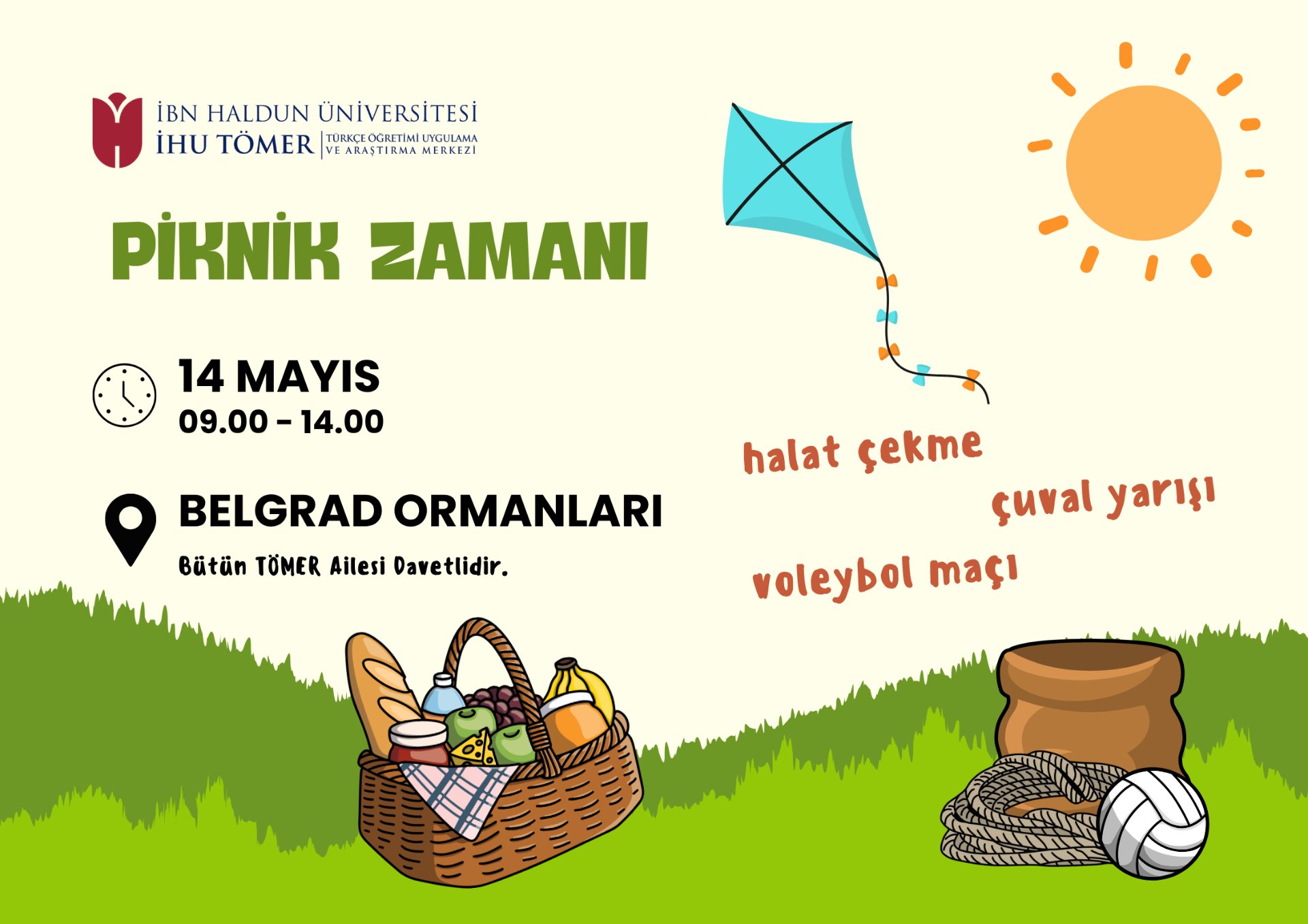 İHU TÖMER Bahar Pikniği