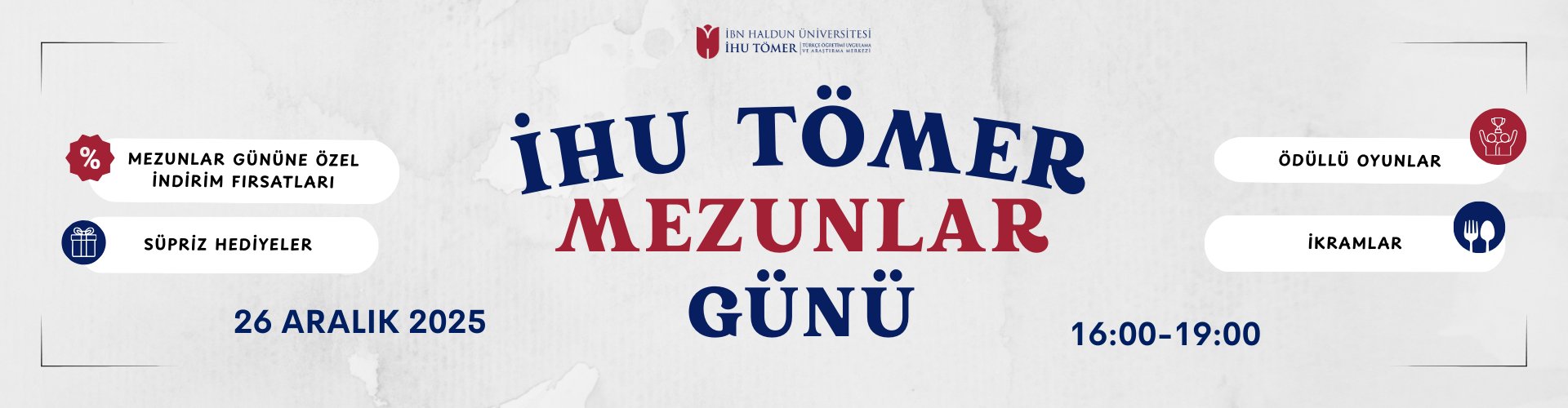 İHU TÖMER Mezunlar Günü