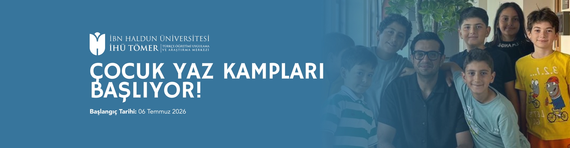 Çocuk Türkçe Yaz Kampları Başlıyor!