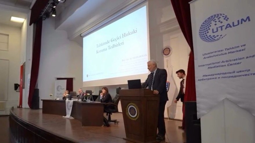 Prof. Dr. Ali Yeşilırmak Participates as a Speaker at the UTAUM Arbitration Day Program